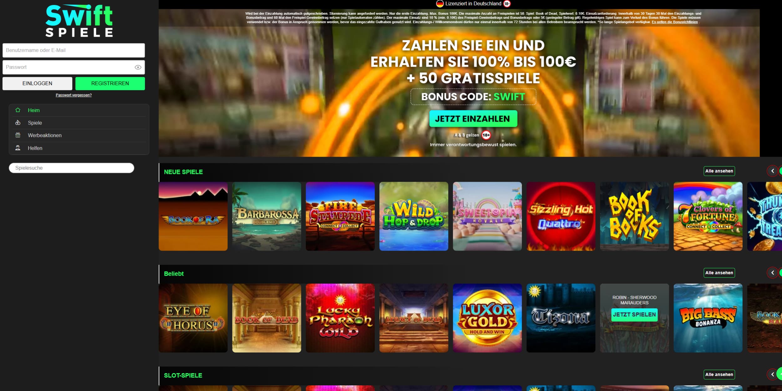 Swiftspiele