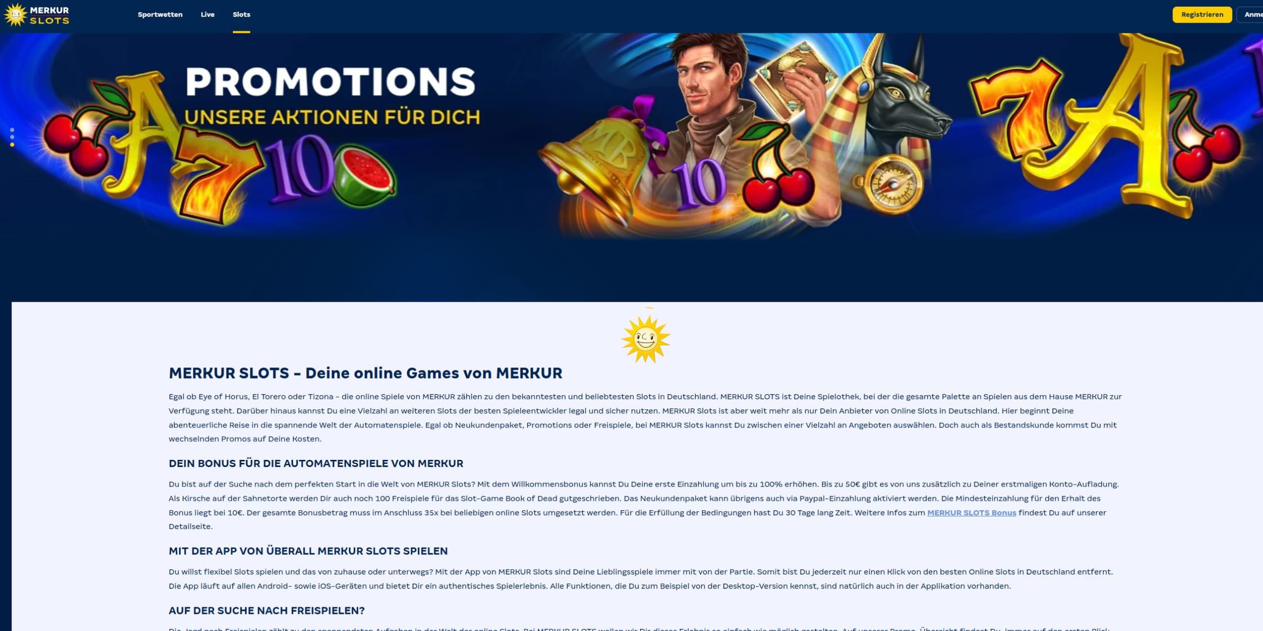 Merkur Slots